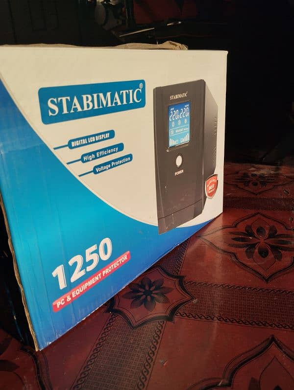 Stabimatic - 1250VA UPS – Warranty Included | New Batteries Included 0