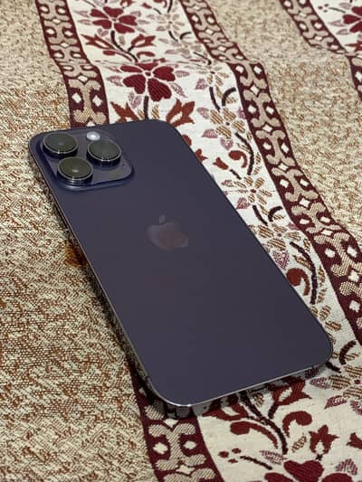 iphone 14 Pro Max 128gb non pta jv waterpacked deep purple