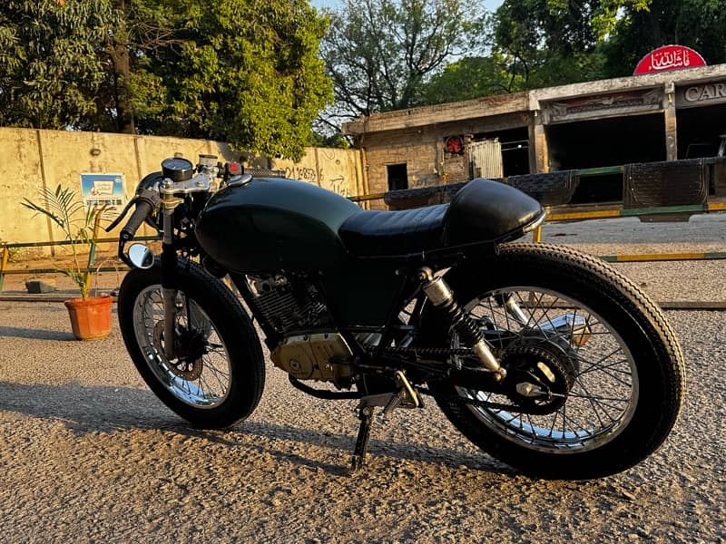 Suzuki GS 150 Cafe racer built 2