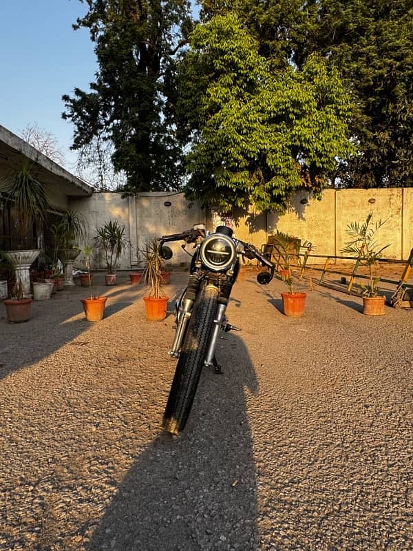 Suzuki GS 150 Cafe racer built 3