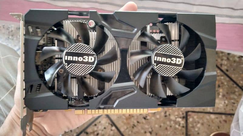 GTX 1050 Ti 4GB Inno3D Dual Fan 2