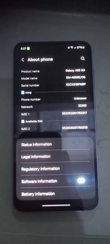 Samsung a55 5g 0