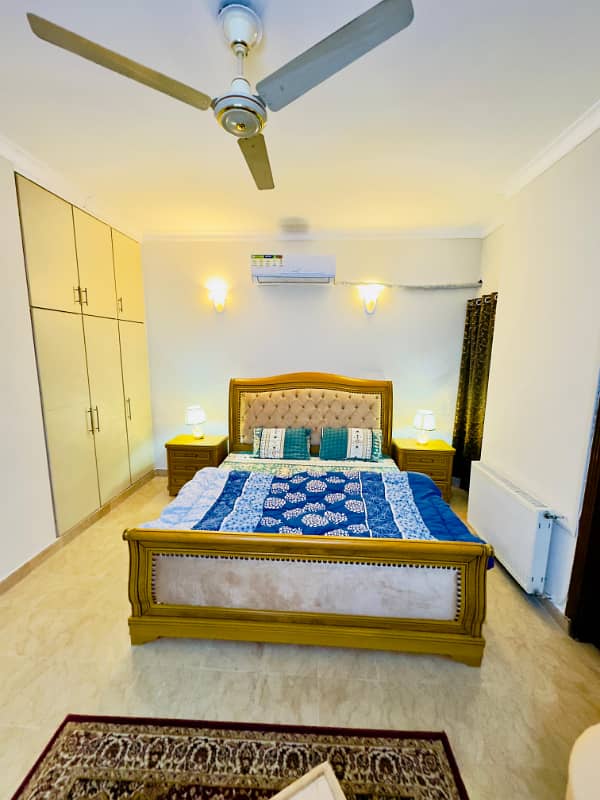 3 Bed Luxury Fully Furnished Apartment Available For Rent In F-11 Islamabad 0