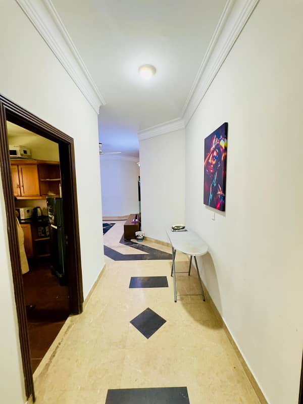 3 Bed Luxury Fully Furnished Apartment Available For Rent In F-11 Islamabad 2