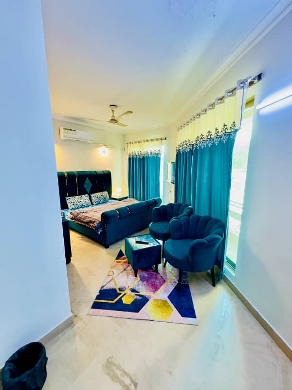 3 Bed Luxury Fully Furnished Apartment Available For Rent In F-11 Islamabad 13