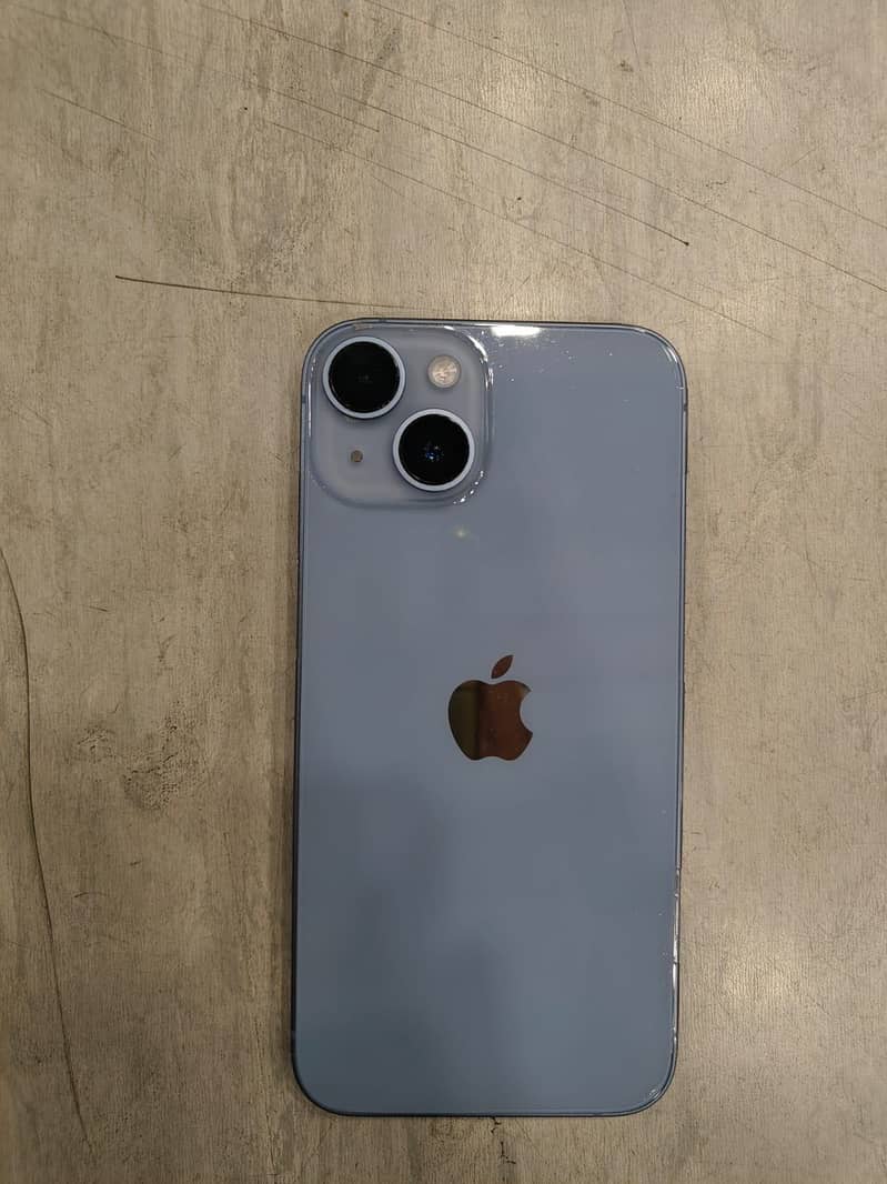 Selling iPhone 14 in sky blue colour 4