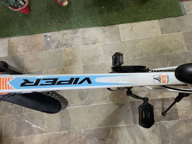 Viper F7 MTB – Disc Brakes – White – Almost New 1