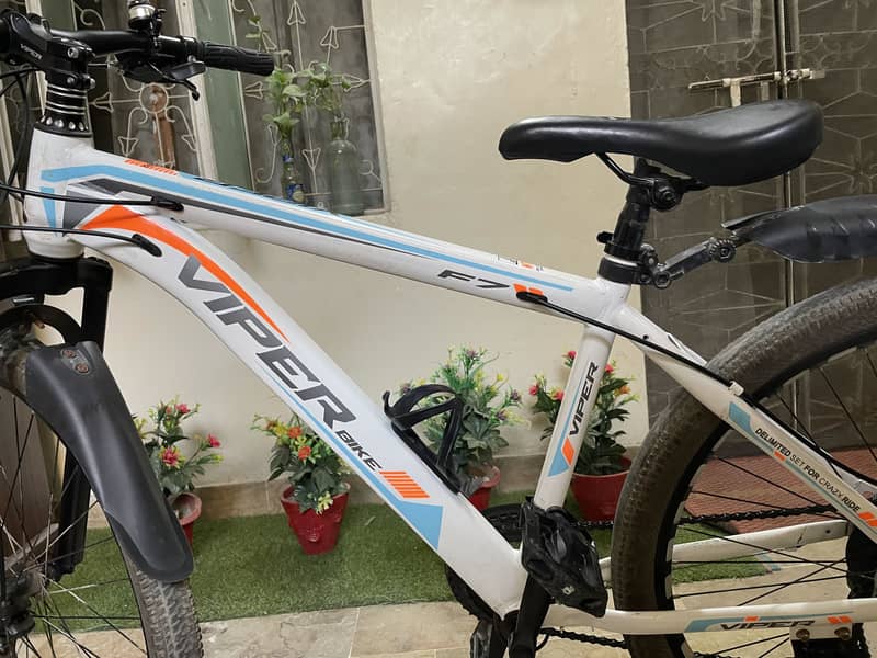 Viper F7 MTB – Disc Brakes – White – Almost New 5