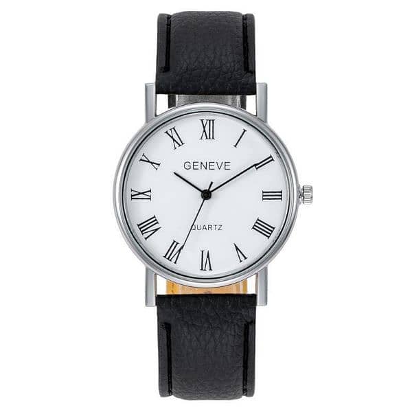 Free delivery l Korean Watch Fashion Men's Alloy Watch Blue Light 3