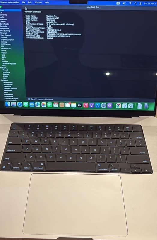 Apple MacBook Pro M1 Pro 16 Inch 3