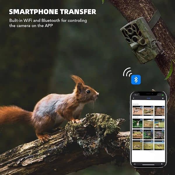 usogood trail wildlife Camera WiFi 4K 48MP 30FP Bluetooth Night Vision 1