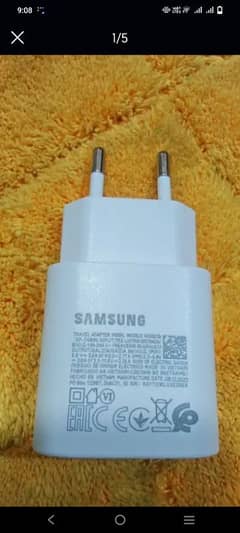 Samsung  25 watt  C type charger brand original lot
