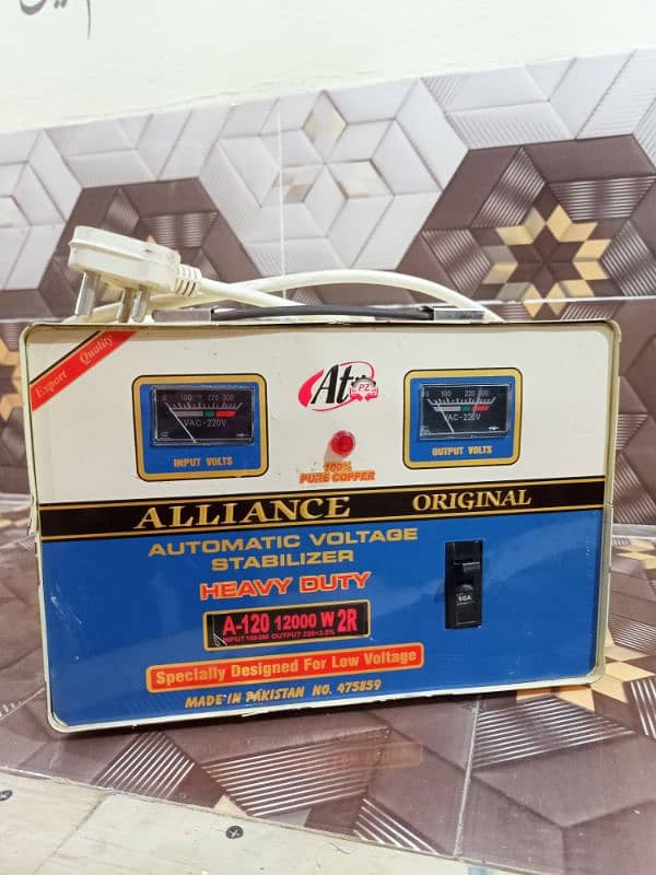 Automatic Voltage Stabilizer 1200 W 2