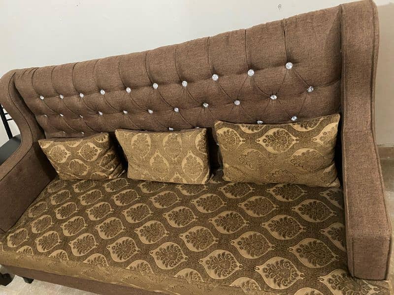 5 Seater 9/10 Condition sofa Set 0