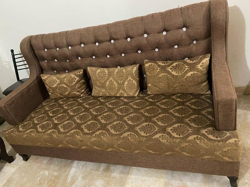 5 Seater 9/10 Condition sofa Set 3