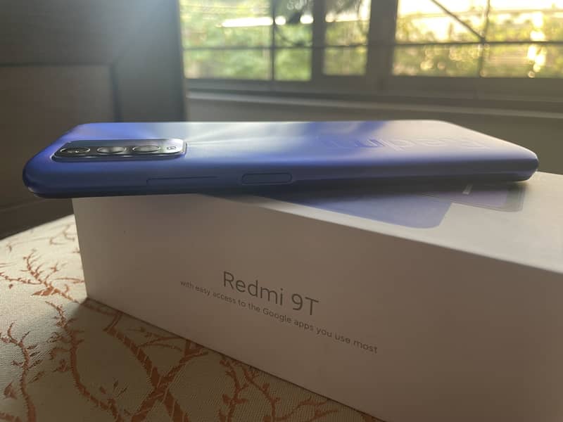 REDMI 9T 6GB/128GB 10/10 ORIGINAL BOX OFFICIAL PTA 5