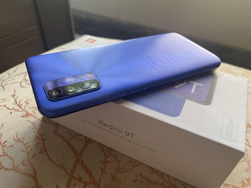 REDMI 9T 6GB/128GB 10/10 ORIGINAL BOX OFFICIAL PTA 6