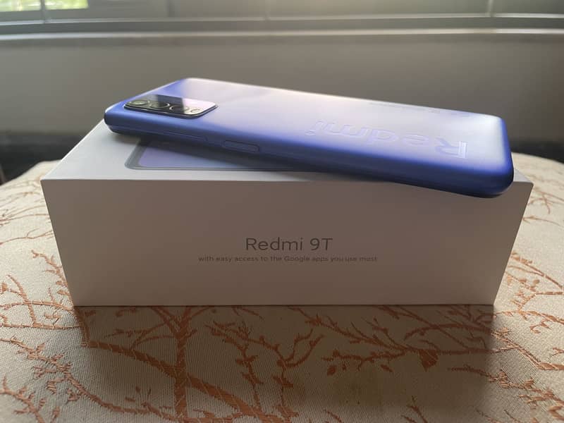 REDMI 9T 6GB/128GB 10/10 ORIGINAL BOX OFFICIAL PTA 7