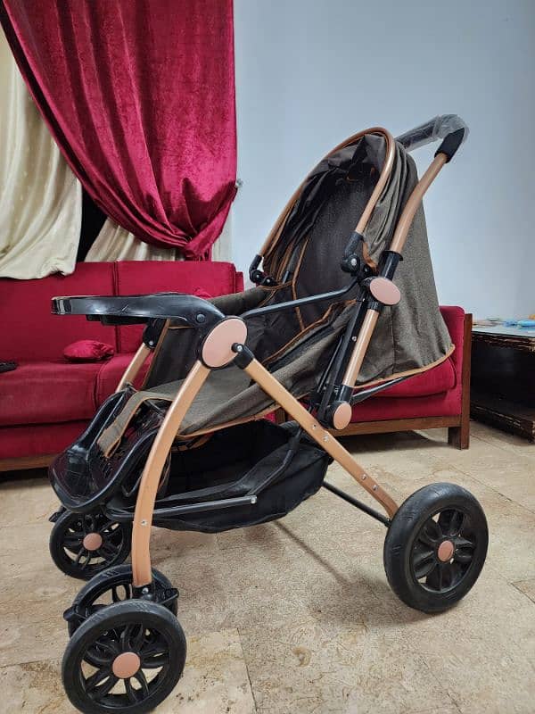 3 in 1 pram for babies or toddlers -baby stroller 4