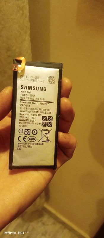 Samsung c5 original battery 0