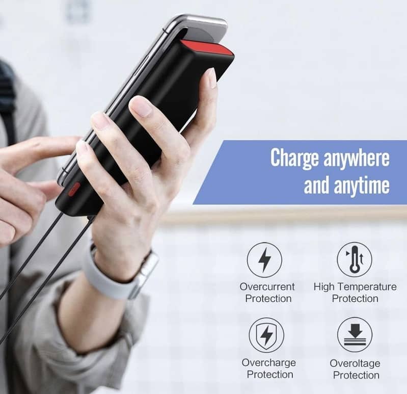 Portable Charger Power bank 25800mah 5v/3a Micro USB In And Out Fast 4