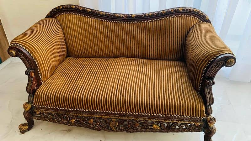 Two seaters sofa' Dewan and TV tables 10