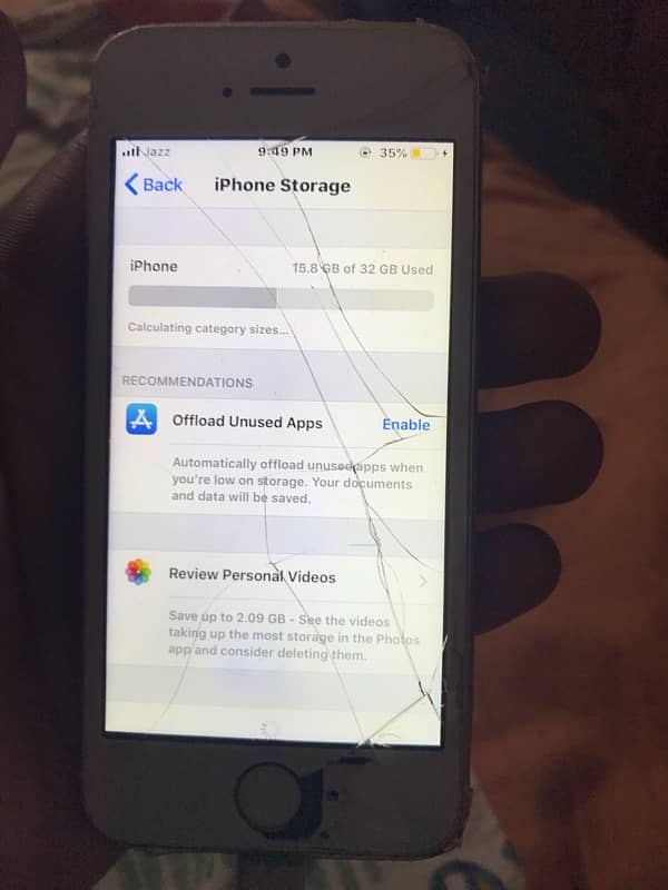 Iphone 5s PTA Approved 32gb 7