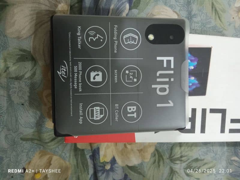 I want to sale itel flip 1 with box and type c cable 1