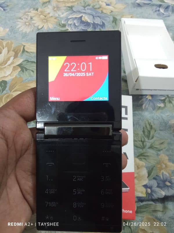 I want to sale itel flip 1 with box and type c cable 2