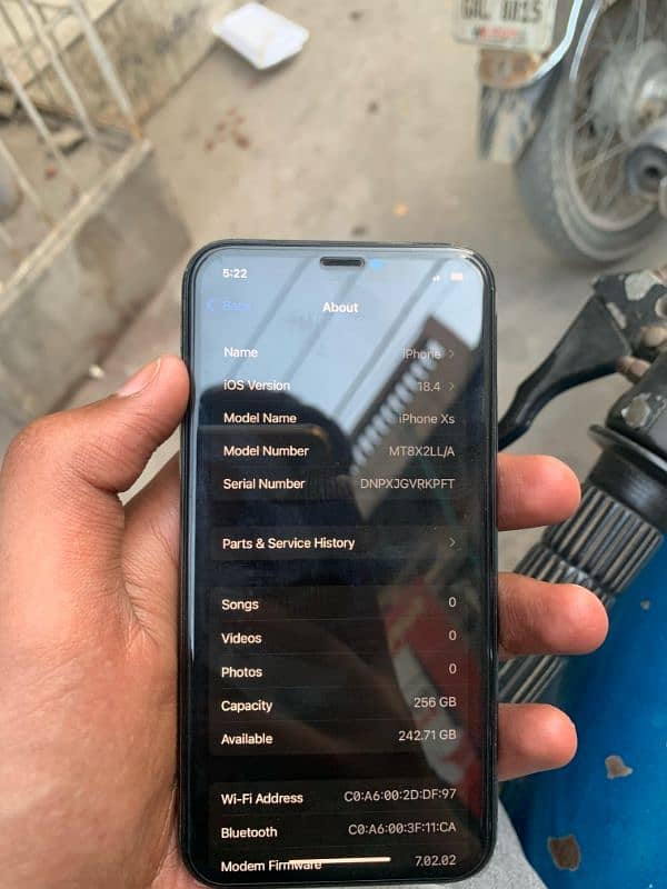 iphone xs (pta approve] 10