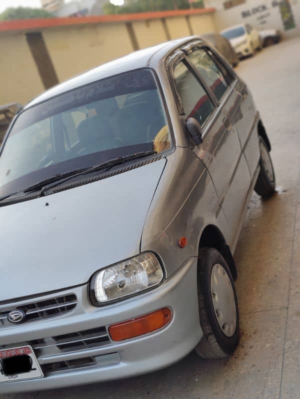 Daihatsu Cuore 2010 original paint factory cng 1
