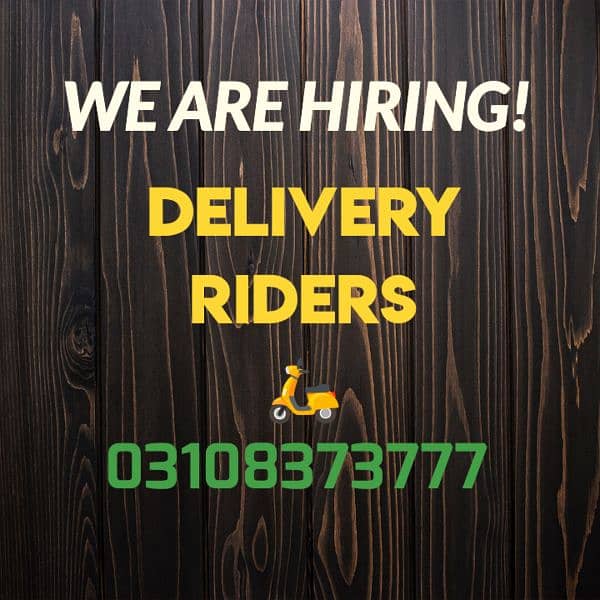 Delivery Riders for Restaurant 0