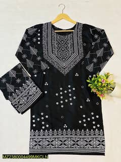 2 pcs unistitched lawn embroidered