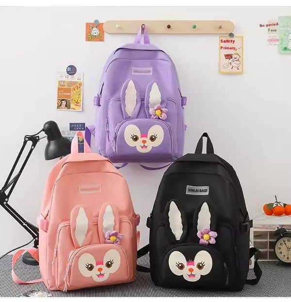 4 PCs bunny bag pack set 0