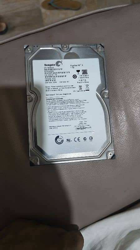Seagate Hard drive 1 TB 0