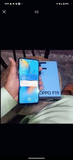 oppo f19 with box charger only watsapp contact