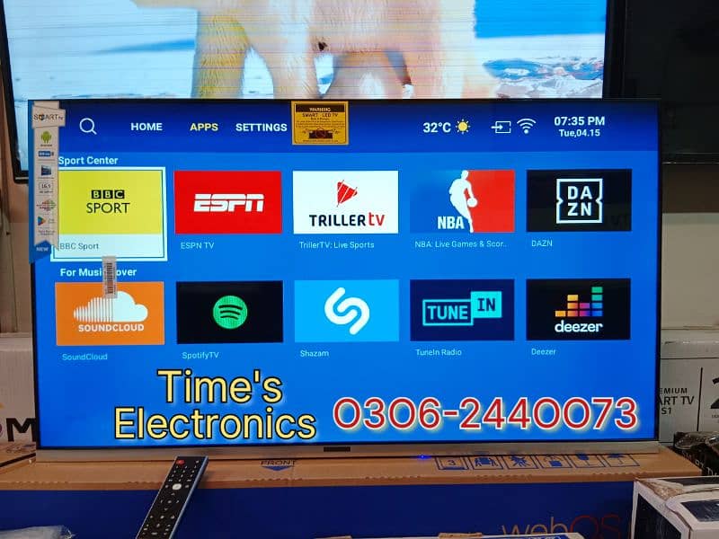 best offer 32 INCH SMART LED TV FHD AVAILABLE SIZE 43" 48" 55" 65" 75" 0