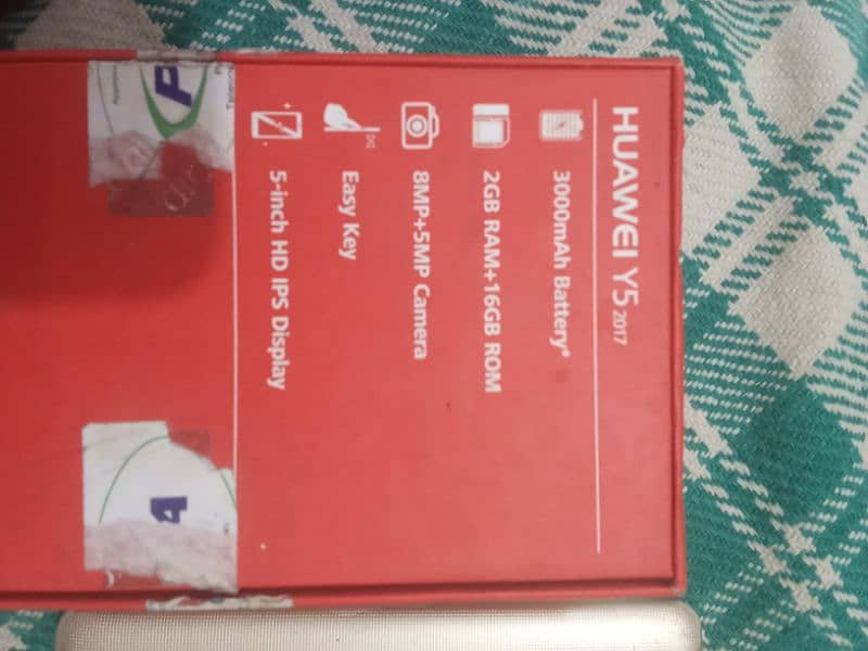 Huawei y5 2017 2/16 double sim PTA approved Whatsapp only 03154550363 0