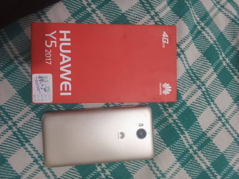 Huawei y5 2017 2/16 double sim PTA approved Whatsapp only 03154550363 1