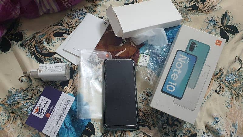 Xiaomi Redmi note 10 4+2 128gb full box 5