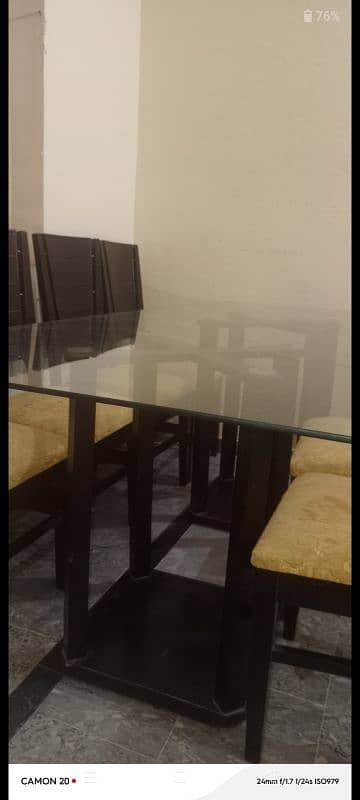 Dining Table Plus 6 Chair 0