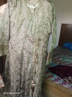 Grey Suit with Mehron Velvet Shawl