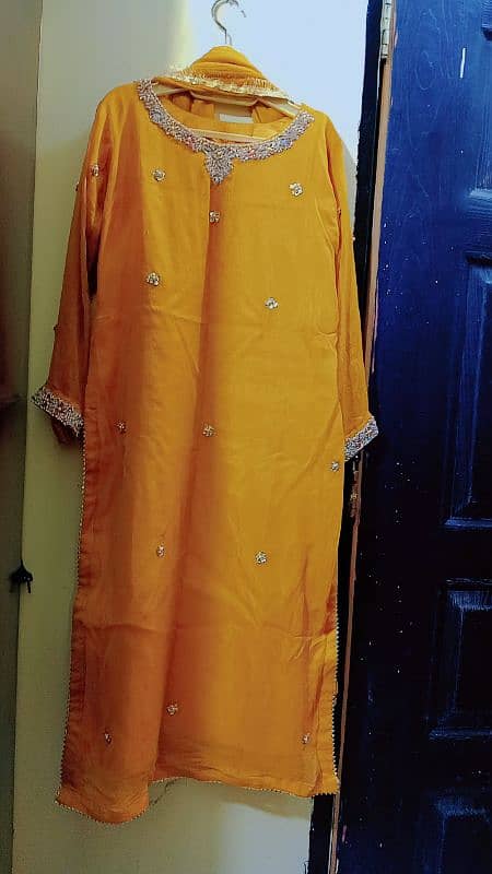 mustard yellow three piece suit for sale 3