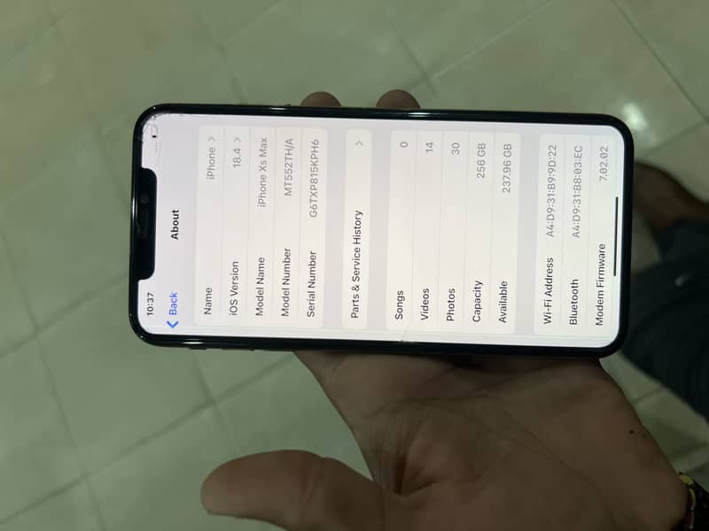 iPhone XS Max , Non pta 4