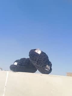 Crochet sandals