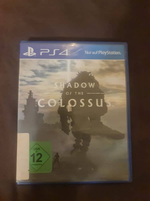 Shadow of the colossus remake Ps4 disc | Playstation 4. trade possible 0