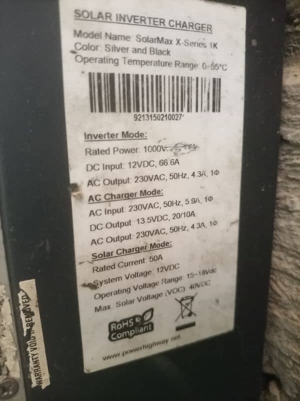 SolarMax 1000w pure sine wave 1