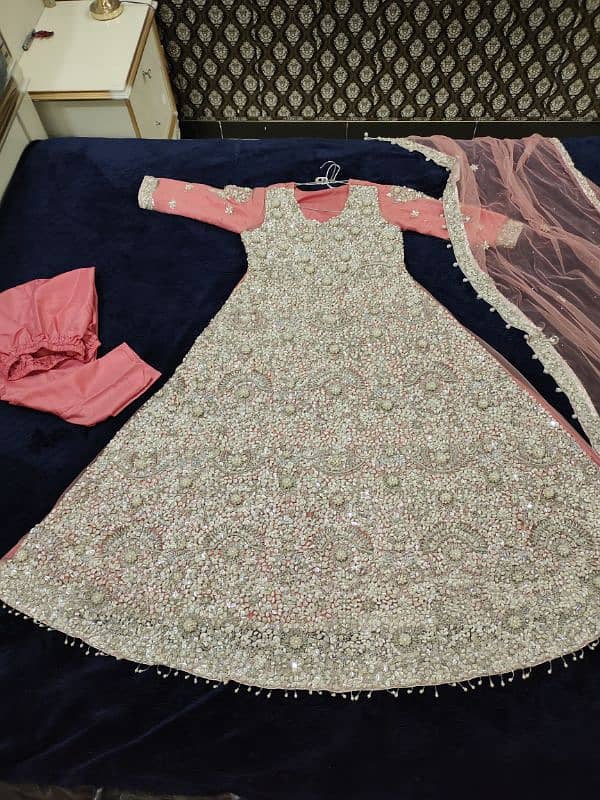 Bridal Dress Dulhan Maxi Shadi Stone Work 1