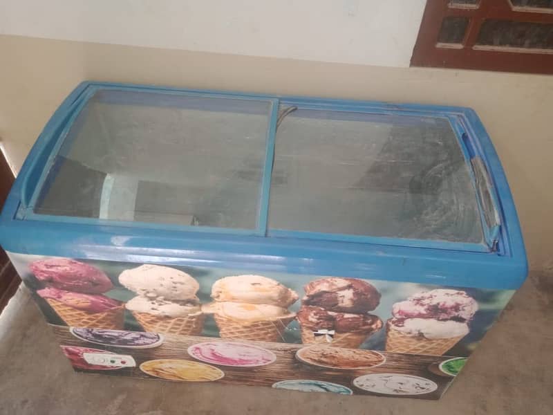 Deep freezer ice cream 0