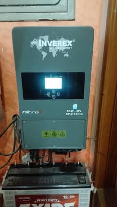 inverex Nitrox 8 kw Hybrid inverter Geniun